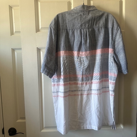 NWT - Tommy Bahama - Oceana Stripe Blue Allure Woven - Size L - Picture 8 of 10